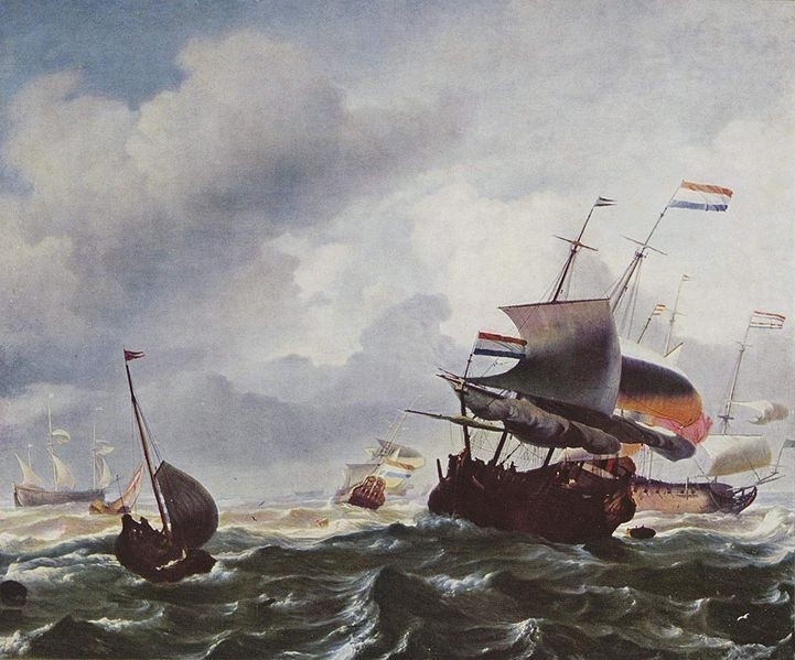 Bakhuizen Ships in the storm