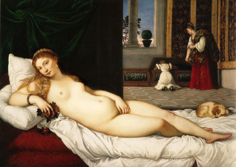 Titiaan Venus of Urbino