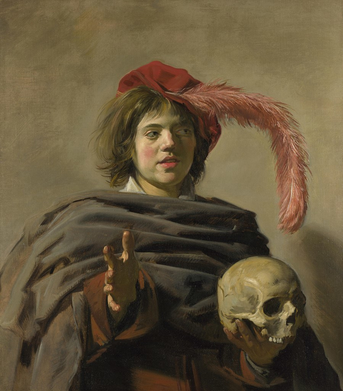 Hals Man with a skull