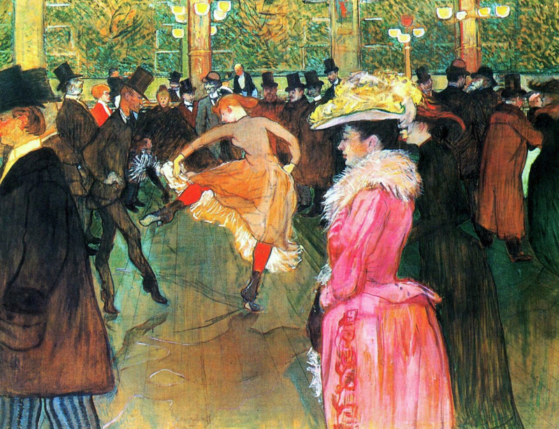 Toulouse-Lautrec Dance at the Moulin Rouge
