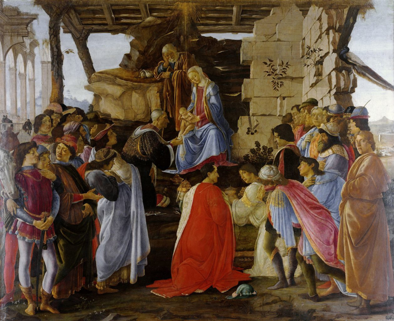 Botticelli Adoration of the Wise Men