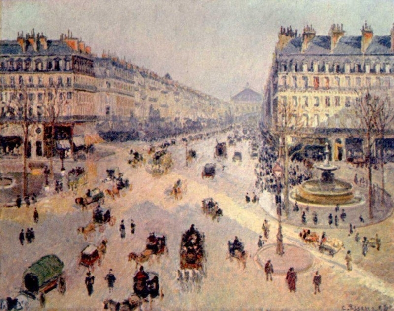 Pissarro Avenue de l`Opera