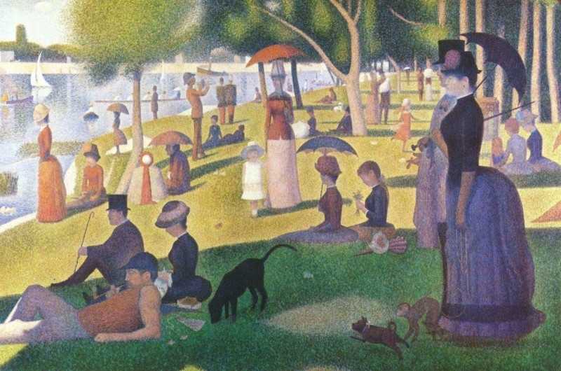 Seurat A Sunday afternoon on the island of Grande Jatte