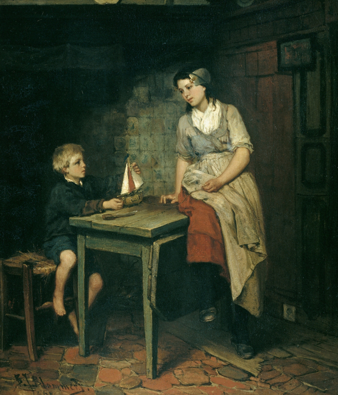 Blommers The fisherman's children