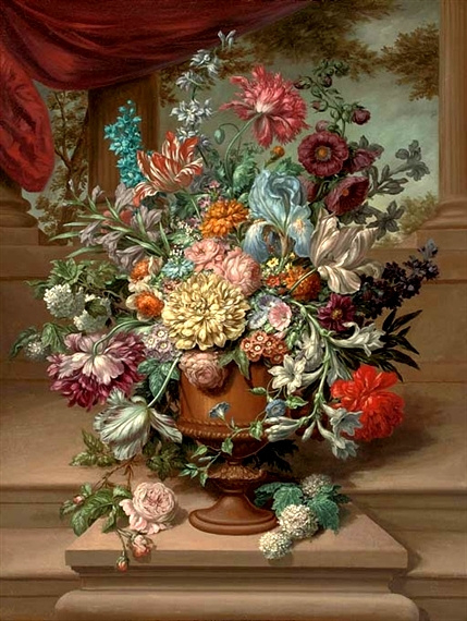 Van Dael Flowers in a pot