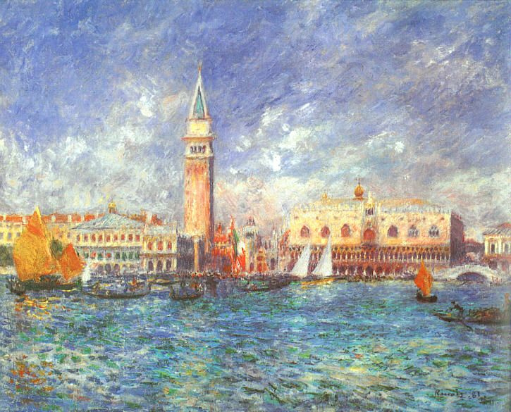 Renoir Doge's Palace Venice