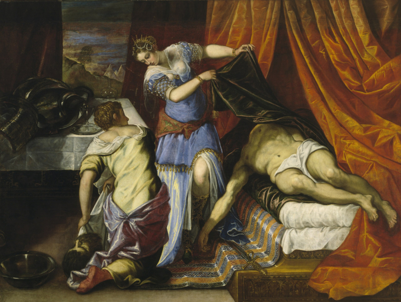 Tintoretto Judith and Holofernes