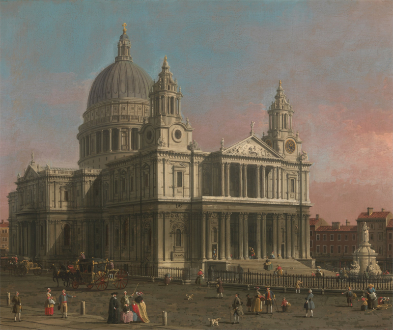 Canaletto St Paul's Cathedral