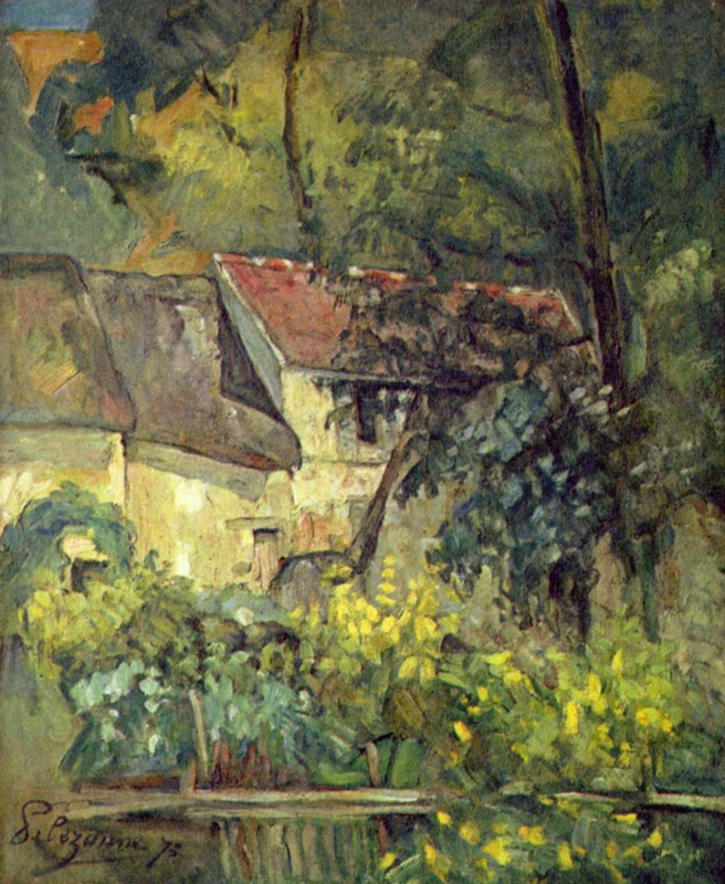 Cezanne House of Lacroix in Auvers