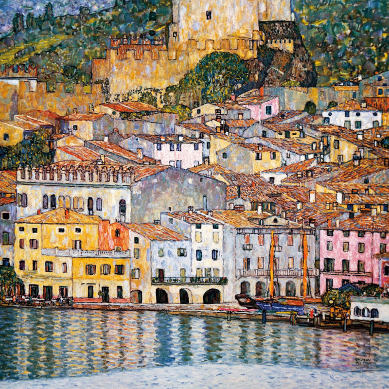 Klimt Malcesine on Lake Garda