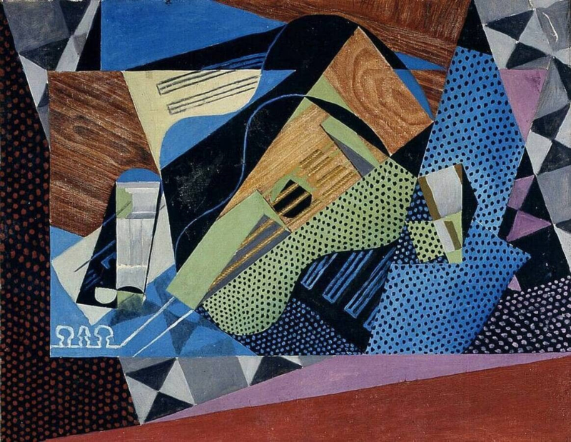 Gris Cubist still life