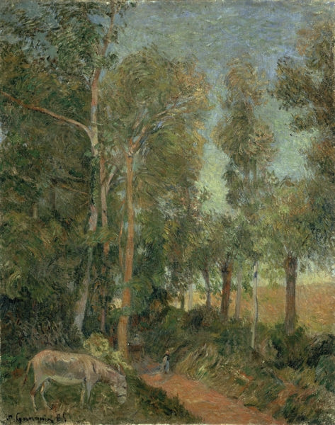 Gauguin The forest edge