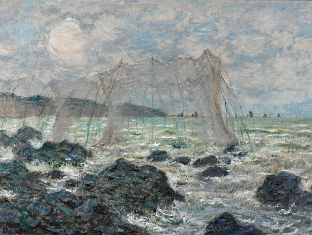 Monet The nets of Pourville