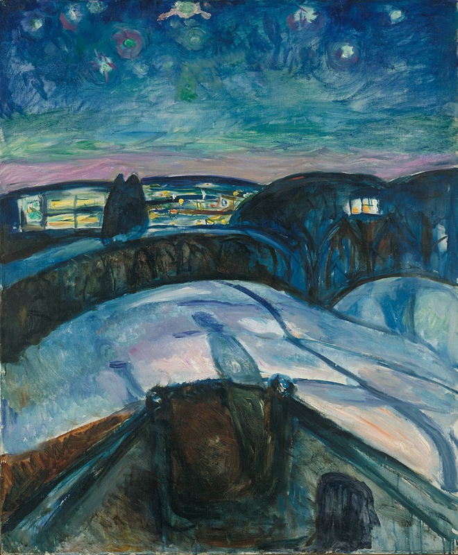 Munch Starry Night