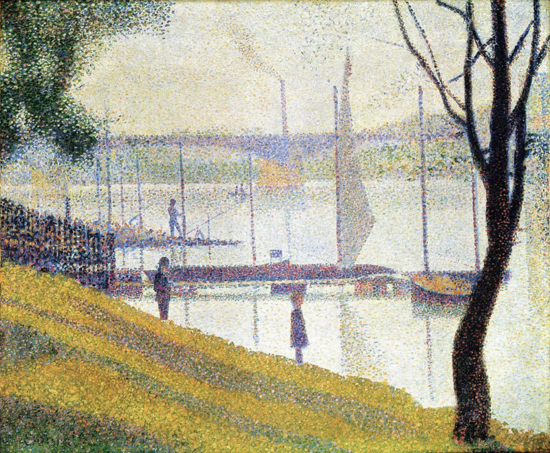 Seurat The bridge of Courbevoie