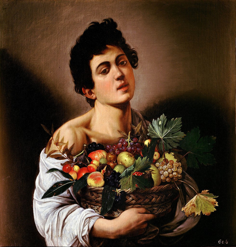 Caravaggio Boy with a fruit basket