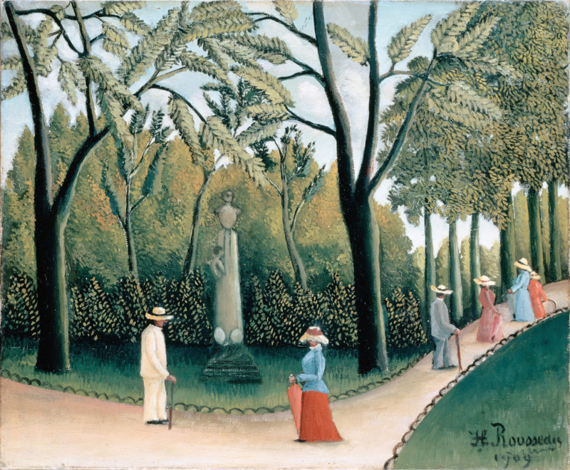 Rousseau The Luxembourg Gardens
