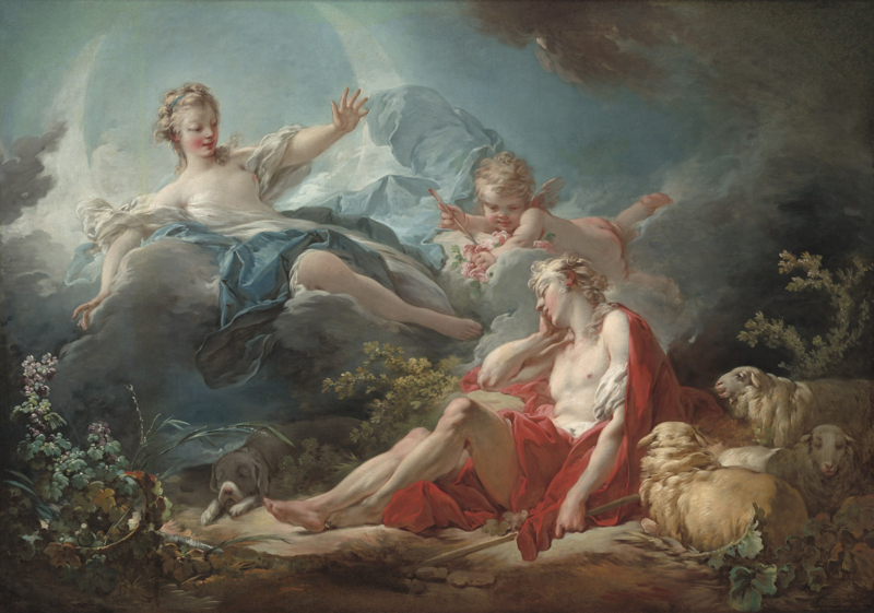 Fragonard Diana and Endymion
