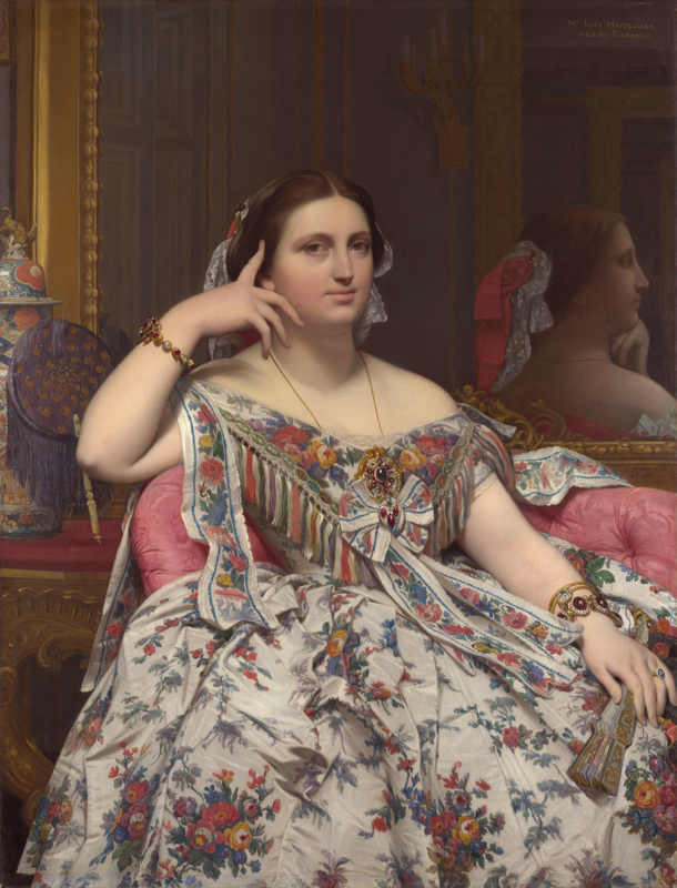 Ingres Portrait of Madame Moitessier