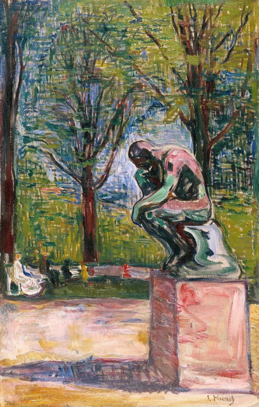 Munch Rodin's The Thinker