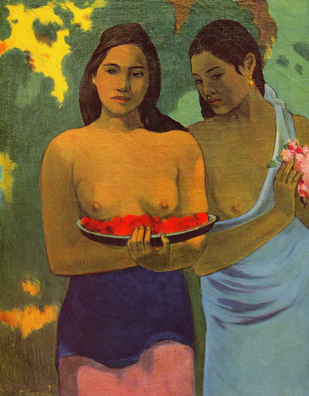 Gauguin Two Tahitian women