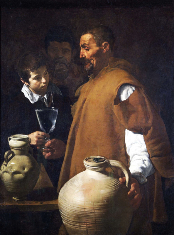 Velazquez The water vendor of Seville