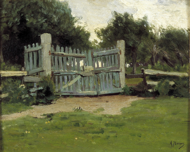 Mauve The land fence