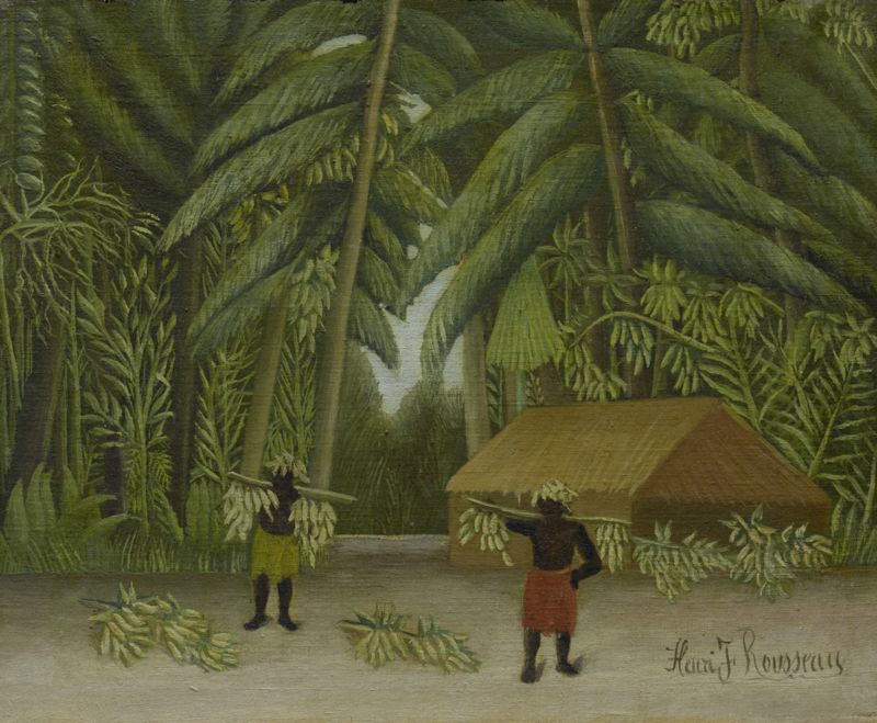 Rousseau Banana harvest