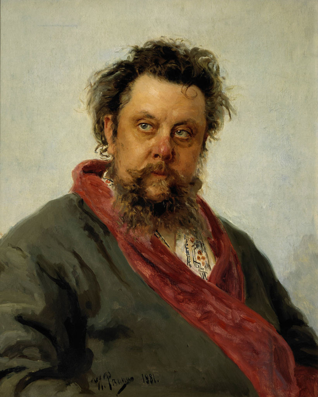 Repin Modest Mussorgsky