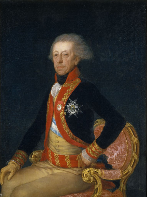 Goya Portrait of General Antonio Ricardos