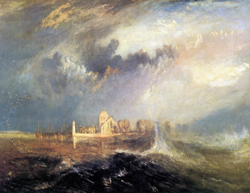 Turner Quillebeuf at the mouth of the Seine