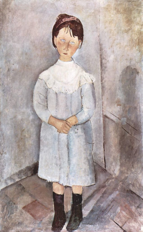 Modigliani Girl in blue