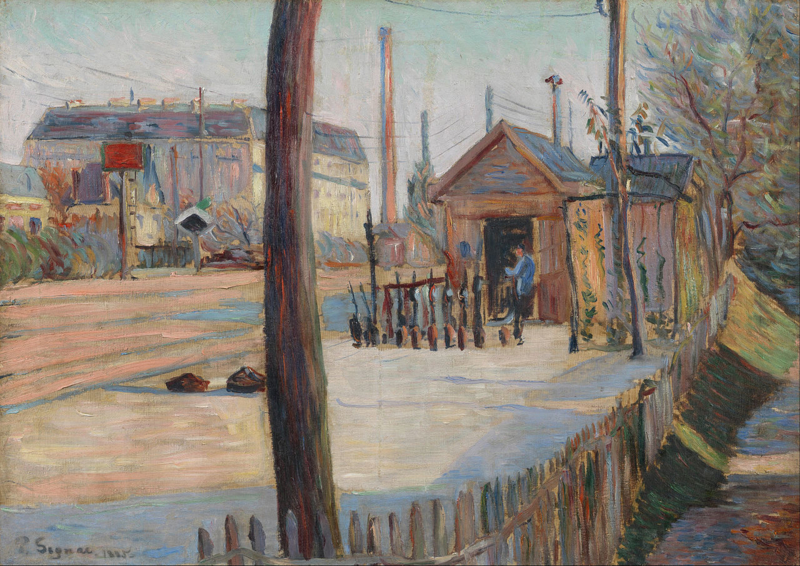 Signac Railroad junction at Bois-Colombes