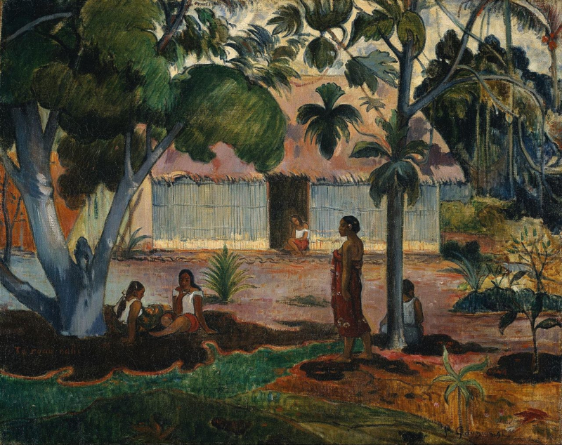 Gauguin The big tree