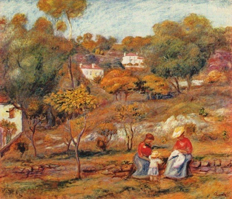 Renoir Landscape at Cagnes