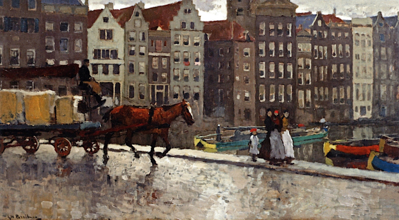 Breitner Horse cart on the New Bridge