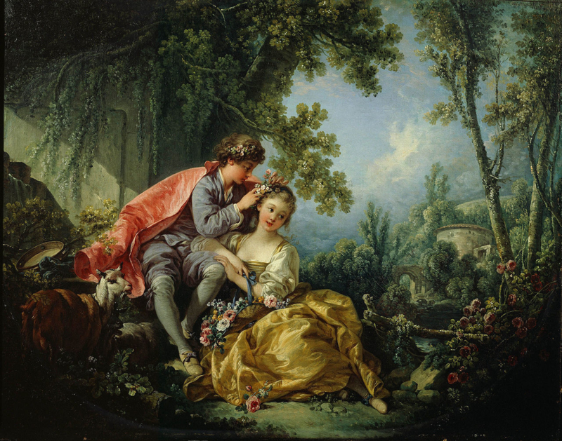 Boucher The four seasons: spring