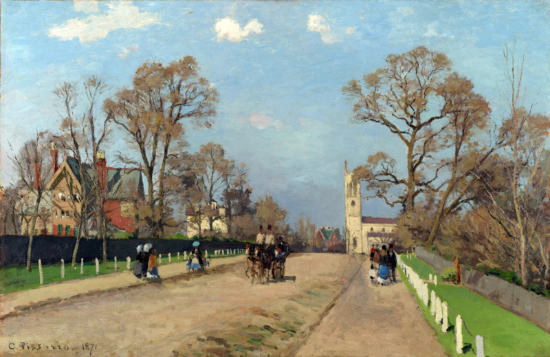 Pissarro The avenue
