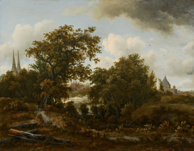 Hobbema Landscape near Deventer