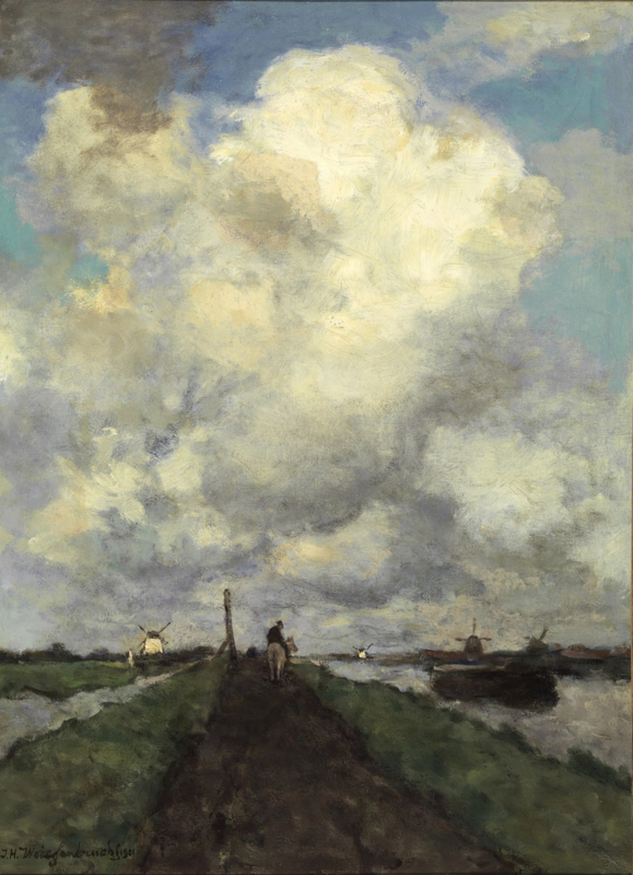 Weissenbruch The white cloud