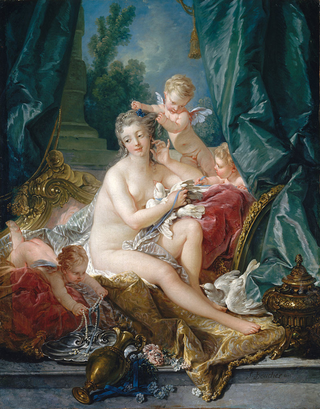 Boucher The toilet of Venus