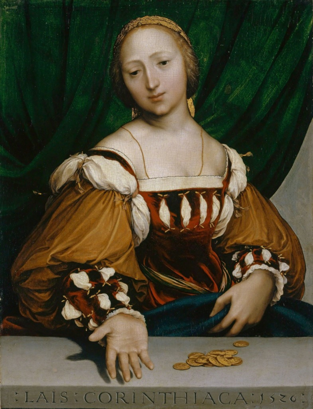 Holbein Lais Corinthiaca
