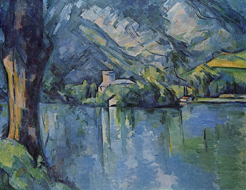 Cezanne Lake Annecy