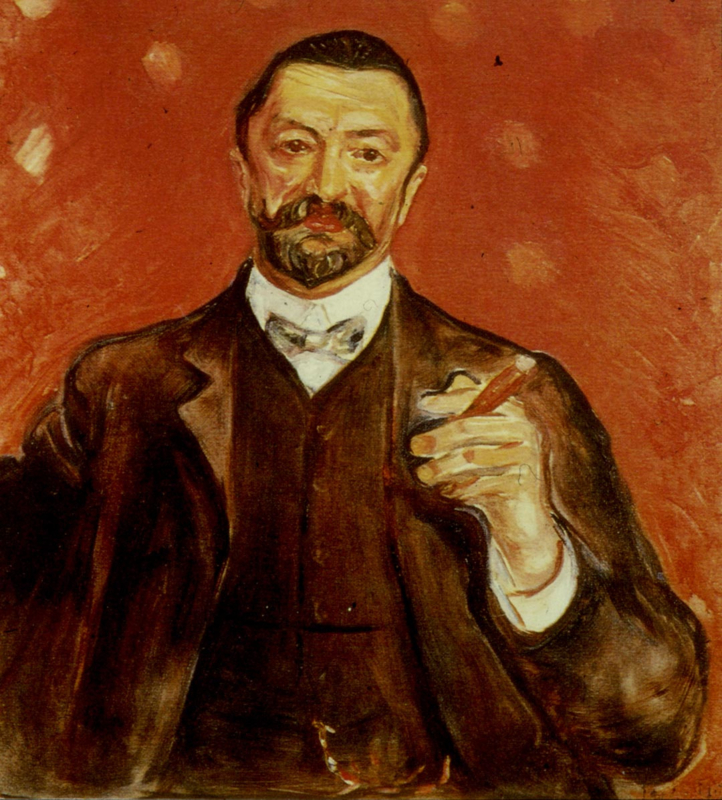 Munch Portrait of Felix Auerbach