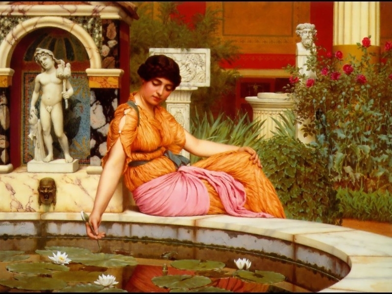 Godward A lily pond