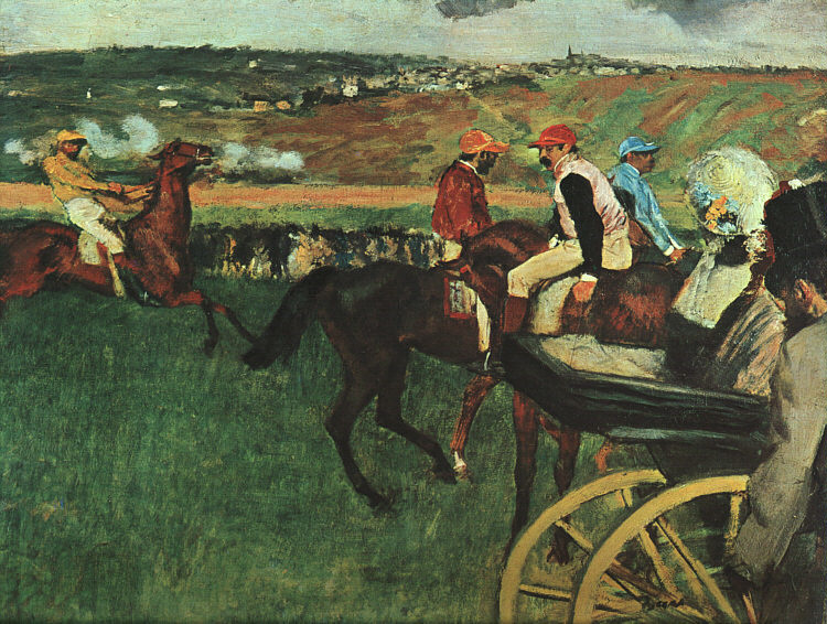 Degas At the races