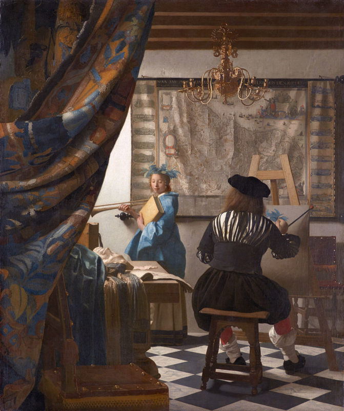 Vermeer Painting