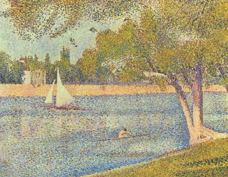 Seurat The Seine at La Grande Jatte