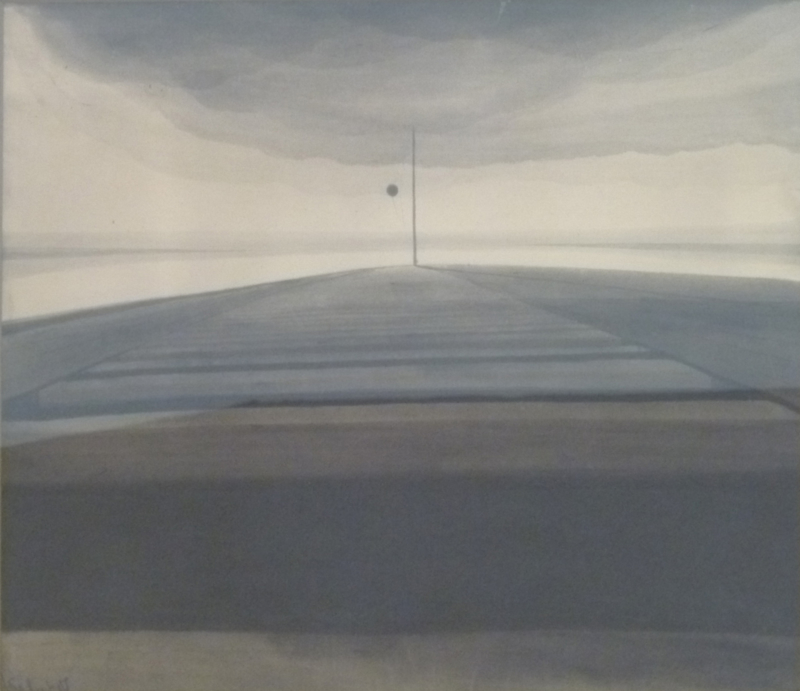 Spilliaert The signal pole on the palisade