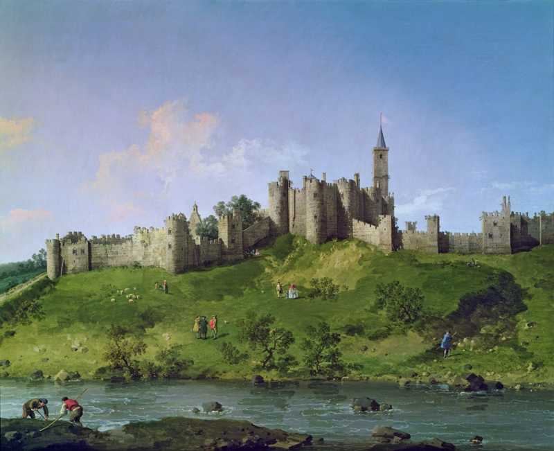 Canaletto Alnwick Castle